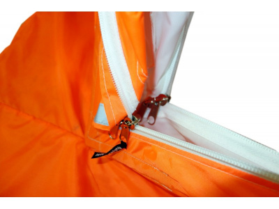 Зимняя палатка Призма Премиум STRONG (2-сл) 225*215 (бело-синий)