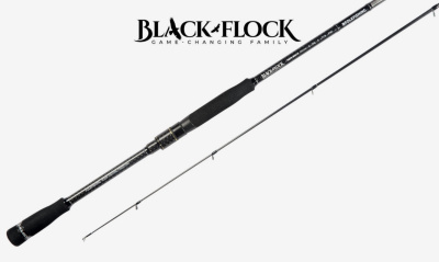 Спиннинг Folkfishing Black Flock FBFS 792ML 2.36m 3-21gr