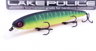 Воблер Jackall Smash minnow 110SP Mat Tiger