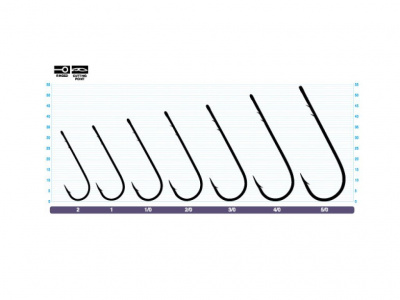 Крючок Owner Straight Worm №2 6шт.