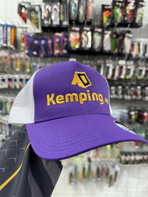Бейсболка Kemping.by фиолетовая/ сетка 