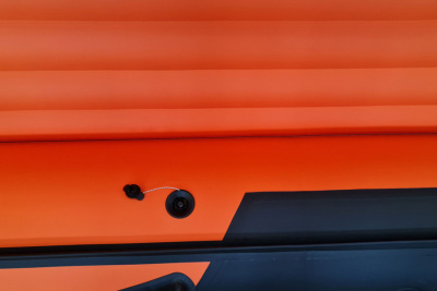 Лодка Grouper GR 350 НДНД (оранжево - черный ) модель 2025 г