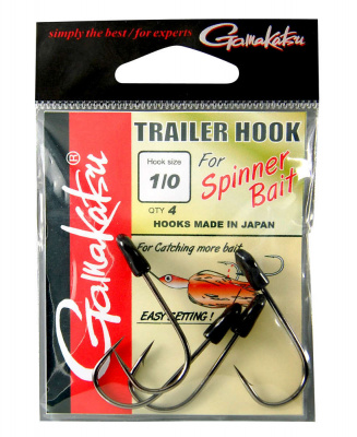 Крючки для спиннербейта Gamakatsu Trailer Hook Spiner Bait №2