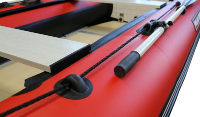 Лодка Polar Bird 320М (Лайт) Стеклокомпозит (Чёрно-серый)