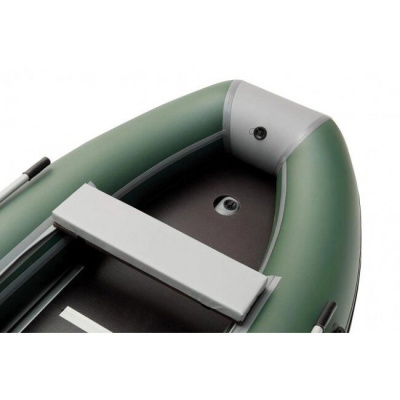 Лодка ПВХ Roger Hunter 3200 Киль (зелёный-серый)